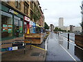 Cycle lanes, Cambridge Street, Glasgow