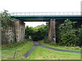 Railway viaduct over the Brock Burn