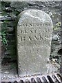 Old Boundary Marker on Venn Lane, Plymouth