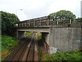 Kennishead Road bridge over railway