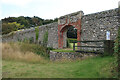 Medieval wall north of Friary Farm