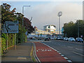 Morning traffic on Loughborough Road