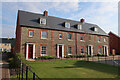 Terraced houses by Eccles Way