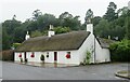 Thatched cottages in Glamis