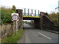 Low railway bridge over Rosehall Road, Dykehead