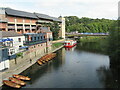 The River Wear from Elvet bridge, Durham