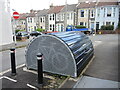 Bike hangar in Exeter Road