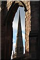 SP3378 : The spire of Holy Trinity Church by Philip Halling