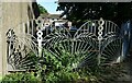SP3482 : Wrought Iron Fence by Anne Burgess