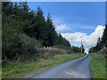 SN4033 : Road through woodland by Alan Hughes