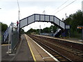 Footbridge, Holytown Railway Station