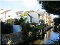 Houses by Dawlish Water