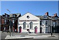 Walking past the Salvation Army Citadel, Aberystwyth