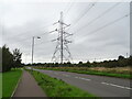 Pylon beside Boghall Road