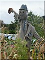 Scarecrow, Colegates Road Allotments, Oare