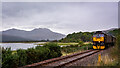 SRPS Railtour hauled by 47854 heading for the Kyle as the weather closes in...