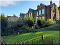 Terrace of housing on Clapton Common