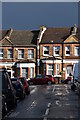 Houses in Ancona Road, just after a storm