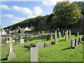 The churchyard at Kewstoke