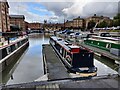 SO8218 : Boats moored in Victoria Dock by Mat Fascione