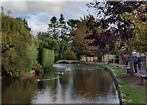 SP1620 : River Windrush at Bourton-on-the-Water by Mat Fascione