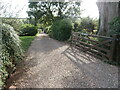 Entrance to The Barton, Shillingford Abbot