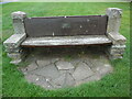 Memorial Seat to Mr A E Jeffery on The Green