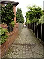 Footpath to Marlborough Road