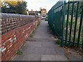 Path over the railway line in Palmers Green