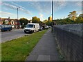 Railway bridge on Hedge Lane, Palmers Green