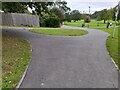 Path roundabout in Sunnyhill Park, Hendon