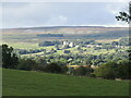 Looking towards Castle Bolton