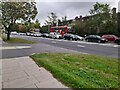 Traffic on Lyttelton Road, Hampstead Garden Suburb