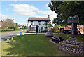 The village store and sign, Gressenhall