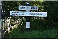 TF2763 : Direction Sign â Signpost on Horncastle Road in Wood Enderby parish by A Riley