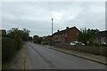 Houses along Butt Lane