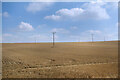 TL7746 : Farmland & Cables by Des Blenkinsopp