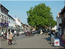 SJ9033 : Stone town centre in Staffordshire by Roger  D Kidd