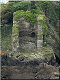 SX1251 : Fowey - Remains of blockhouse from Polruan blockhouse by Rob Farrow