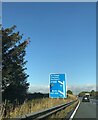 Junction 23 signage  - M6 northbound