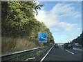 Junction 26 signage  - northbound M6