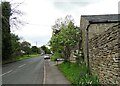 Looking west along Manor Road