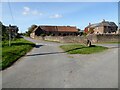 Road junction at Pen-allt