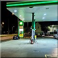 ST3091 : October 15th 2021 BP fuel prices, Malpas, Newport by Jaggery