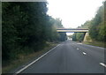 A15 passing under Messingham Lane