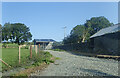 Recently constructed farm buildings on the North side of the B180