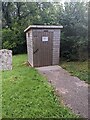 Eco Loo in the village churchyard, Wolvesnewton