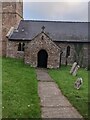 Entrance to the Church of St Thomas a Becket, Wolvesnewton