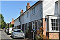 Row of weatherboarding, Cowden