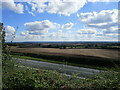 View to the south-east from Snitterfield War Memorial